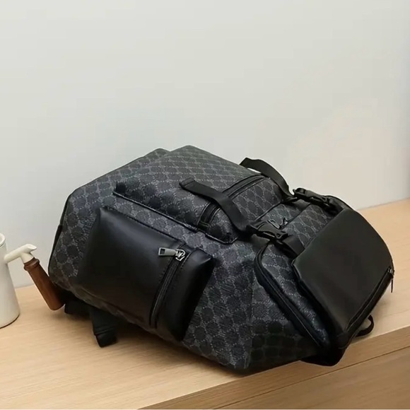 Stylish Black Backpack - Picture 2 of 2